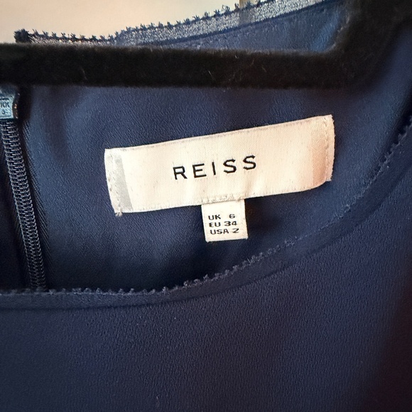 Reiss - Dark navy shift dress - size 2 - Picture 3 of 6